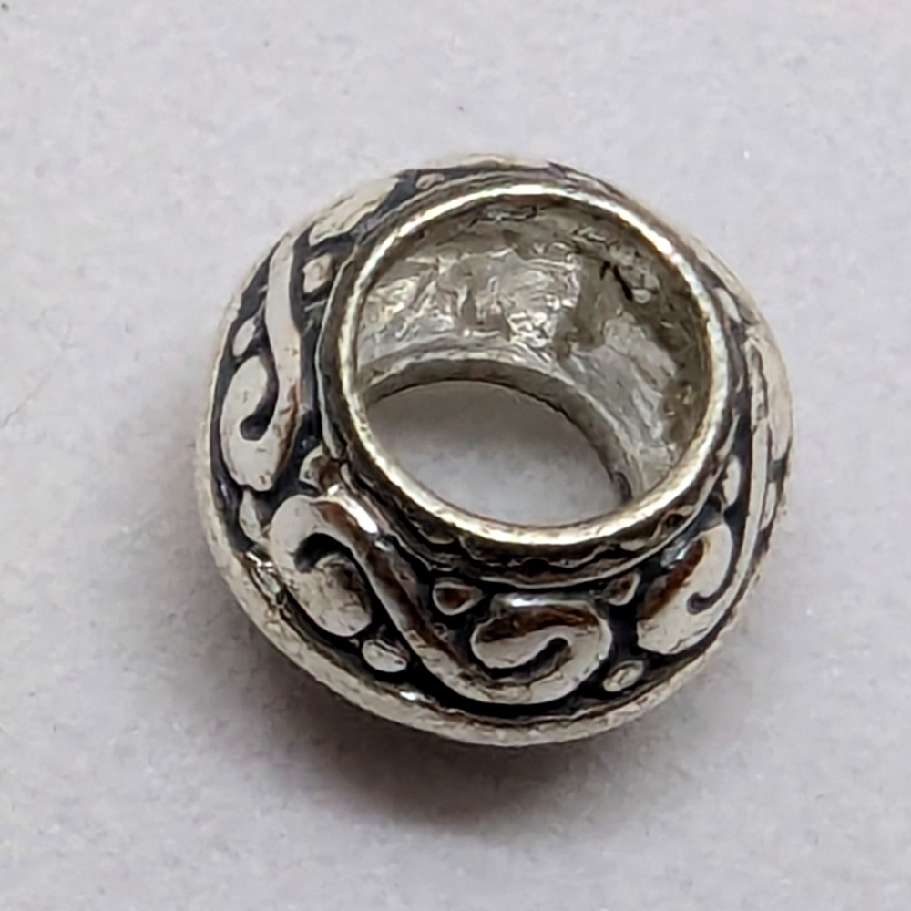 Adabele 1pc Solid Sterling Silver Hypoallergenic Artistic Charm Music Note